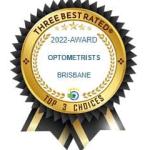 2022 award Brisbane optometrist